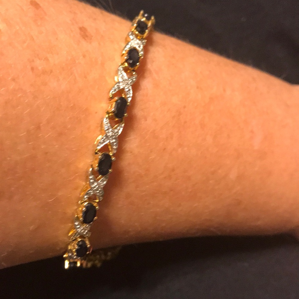 Sapphire bracelet